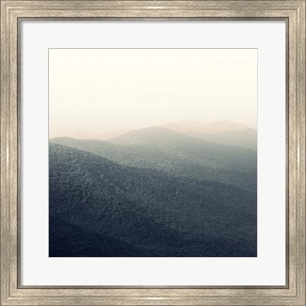 Framed Sunrise, Smoky Mountains Print