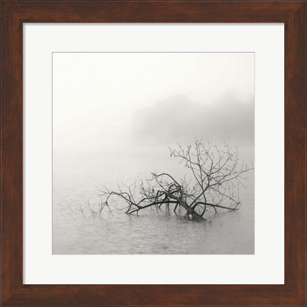 Framed Zen Lake Print