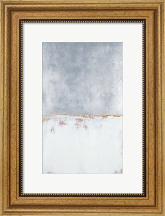 Framed Timeless Silver Perspective Print