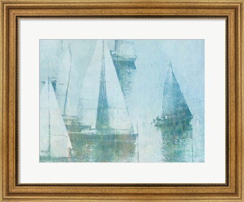 Framed Vintage Sailing II Print