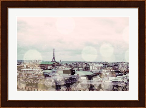 Framed Rooftop Paris Print