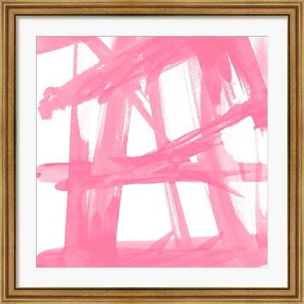 Framed Hidden Pink March Print