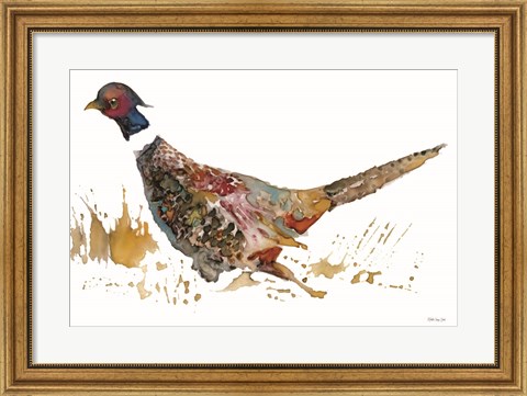 Framed Pheasant 2 Print