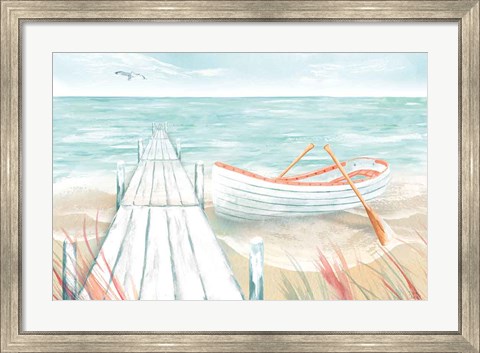 Framed Ocean Breeze II Print