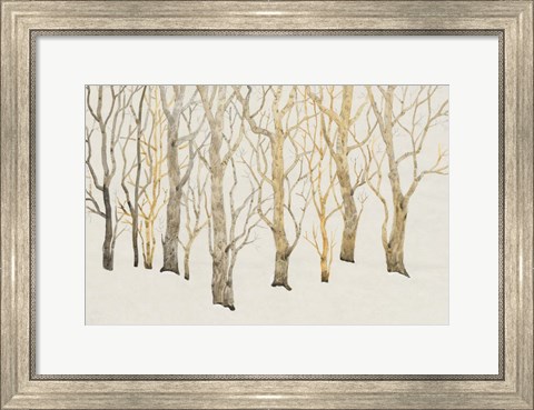 Framed Bare Trees I Print