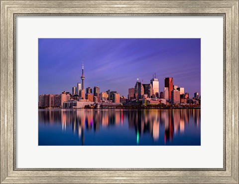 Framed Toronto Sunrise Print