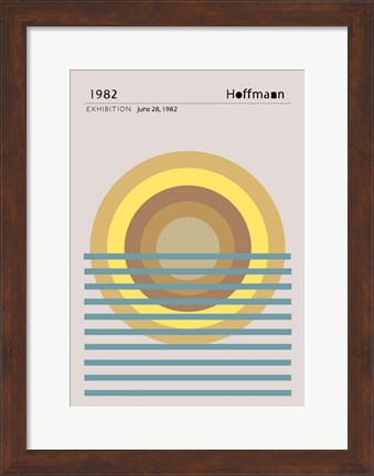 Framed 1982 Hoffman Print