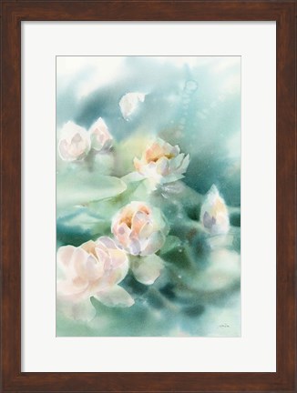 Framed Water Lily II Print