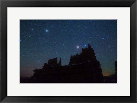Framed Stars over the Fortress? Print
