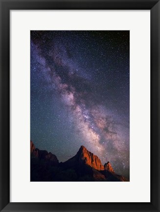 Framed Watchman Milky Way Print