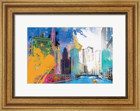 Framed Chicago Impression Print