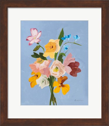 Framed Sugar Flowers Print