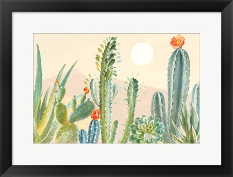Framed Desert Greenhouse I Print