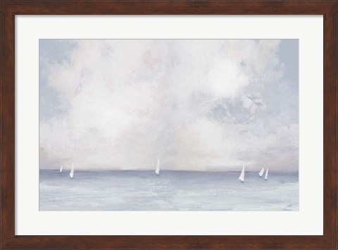 Framed Dark Morning Sail Print