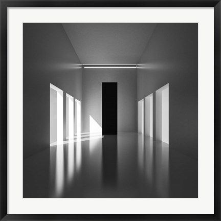 Framed Light and Dimension Print