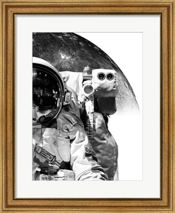 Framed Modern Astronaut No. 1 Print