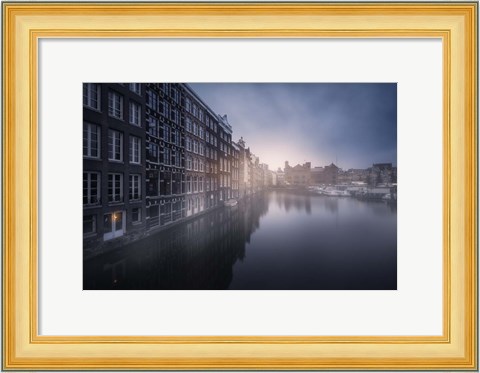 Framed Amsterdam Morning III Print