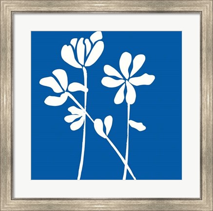 Framed Fleurs de Matisse II Print