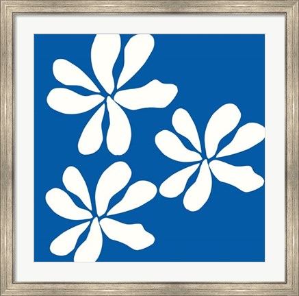 Framed Fleurs de Matisse I Print