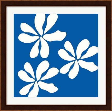Framed Fleurs de Matisse I Print