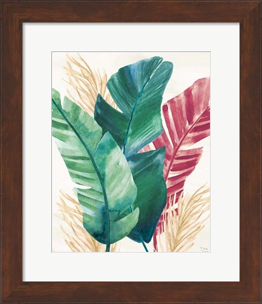 Framed Tropics II Print