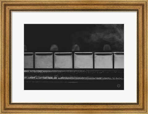 Framed Piano Lounge II Print