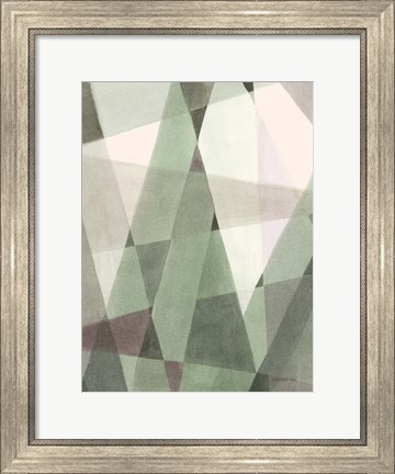 Framed Light Angle II Reseda Print