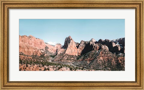 Framed Kolob Canyons II Color Print