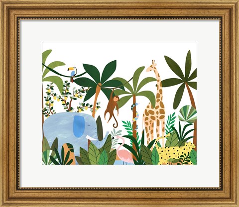 Framed Jungle Print