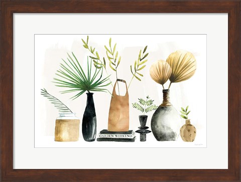 Framed Weekend Plants I Print