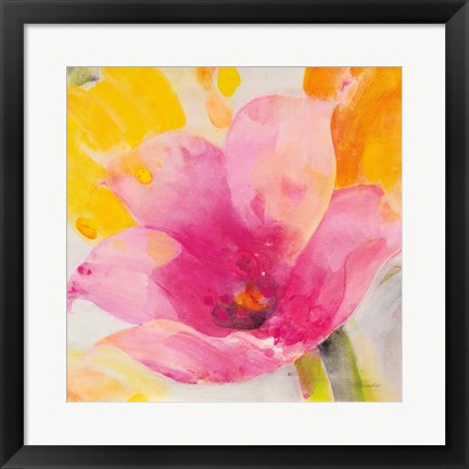 Framed Bright Tulips IV Print