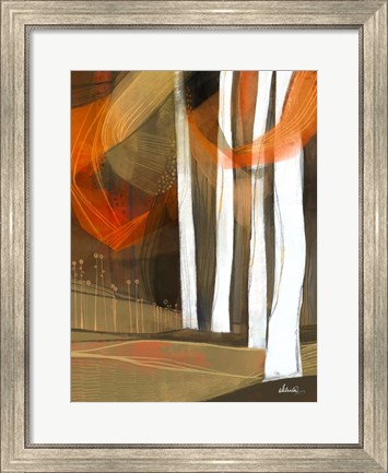 Framed Ethereal Fall Forest Print