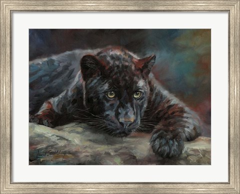 Framed Black Panther 4 Print