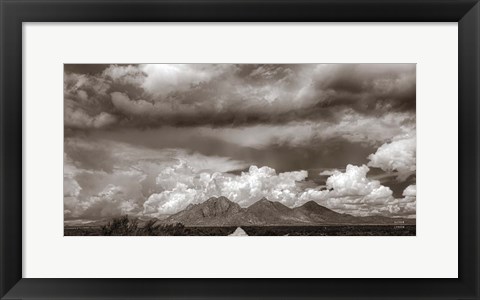 Framed New Mexico Mountains Print