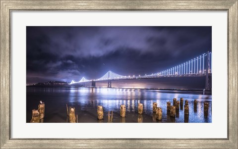 Framed San Francisco–Oakland Bay Bridge, San Francisco, California Print