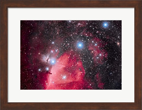 Framed Belt of Orion and the Horsehead Nebula Print