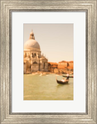 Framed Essence of Venice I Print