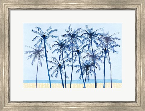 Framed Laguna Palms I Print