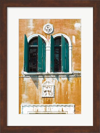 Framed Venice Architecture I Print