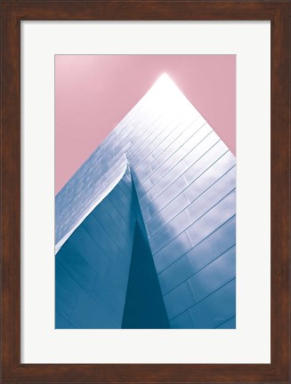 Framed Skyscraper III Bright Print
