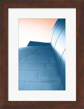 Framed Skyscaper VIII Bright Print