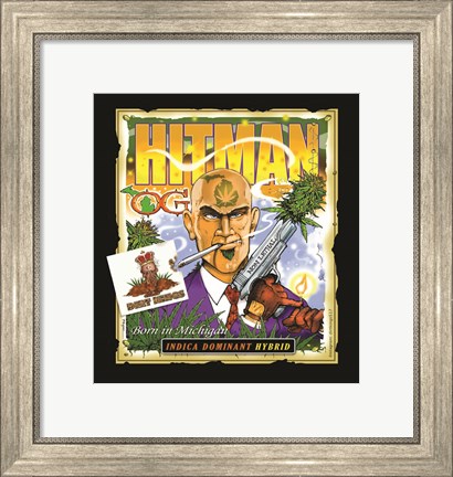 Framed Hitman Print