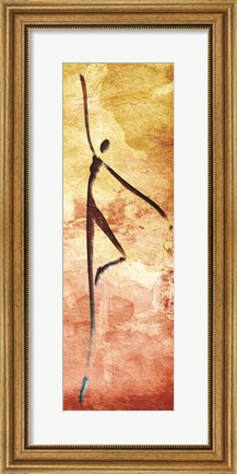 Framed Harmonious Dancer Three Print