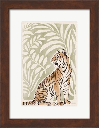 Framed Jungle Cats II v2 Print