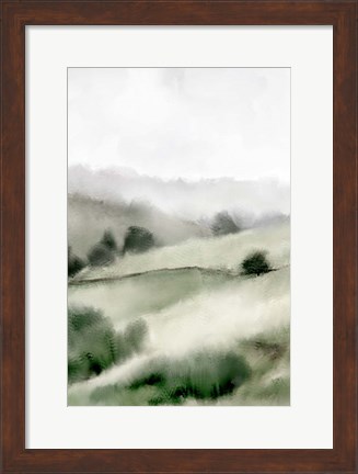 Framed Hillside Print