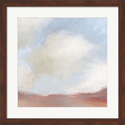 Framed Skies Above The Canyon Print