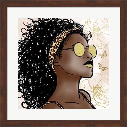 Framed Empowered Woman Print