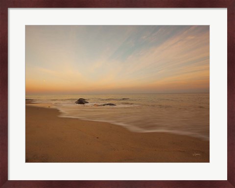 Framed Tranquil Sands Color Print