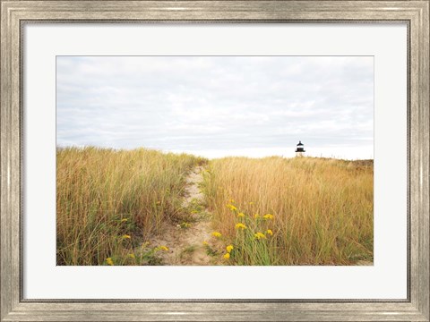 Framed Nantucket lighthouse Print