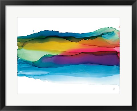 Framed Rainbowscape II Print